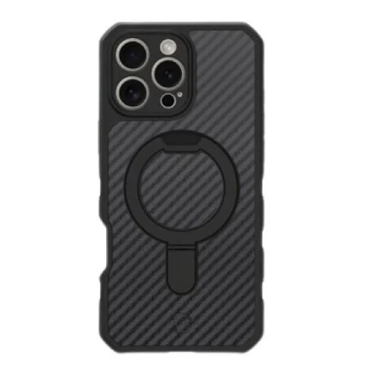 Cover Iphone 16 Pro Max Magsafe With Stand Itskins - Black